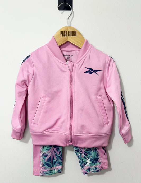 Reebok 3pcs Pink Set 9-12m