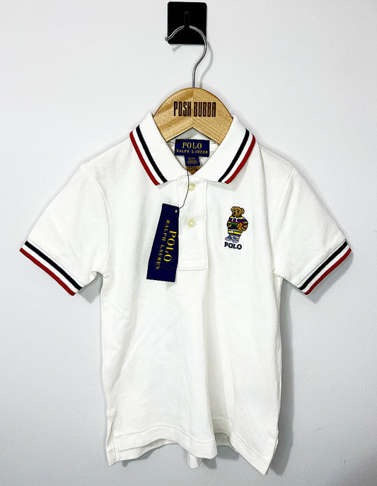 Ralph Lauren Teddy Polo T-shirt 2y