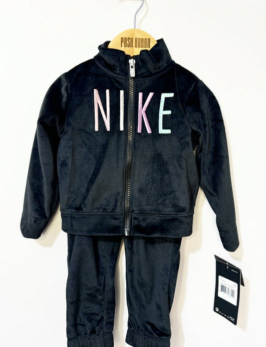 Nike Black Velvet Tracksuit 18m