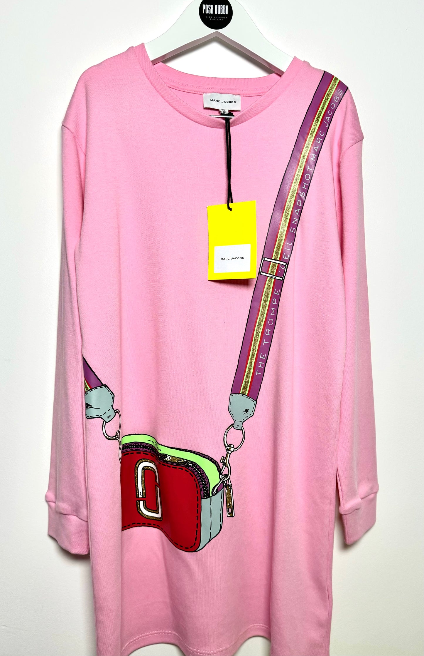 Marc Jacobs Long Sleeve Girls Dress 10y