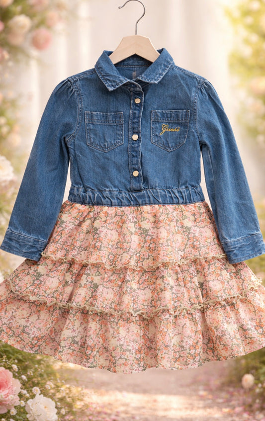 Guess Denim Dress 2y
