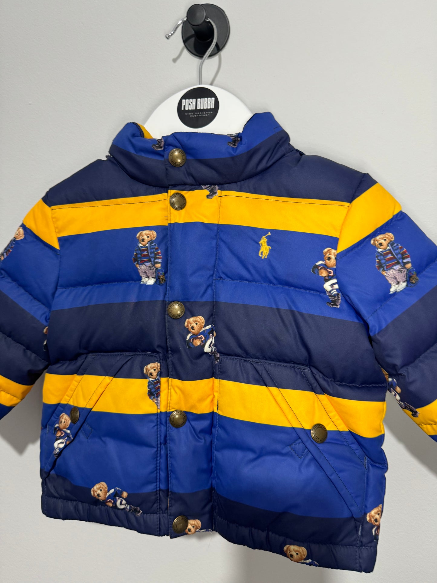 Ralph Lauren Bears Coat 9m New No Tags 141080