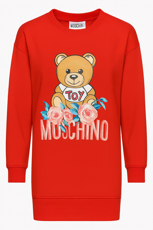 Moschino Red Jumper Dress 6y
