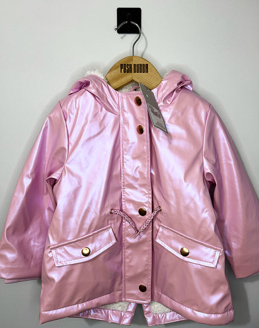 TU Metallic Pink Jacket 18-24m