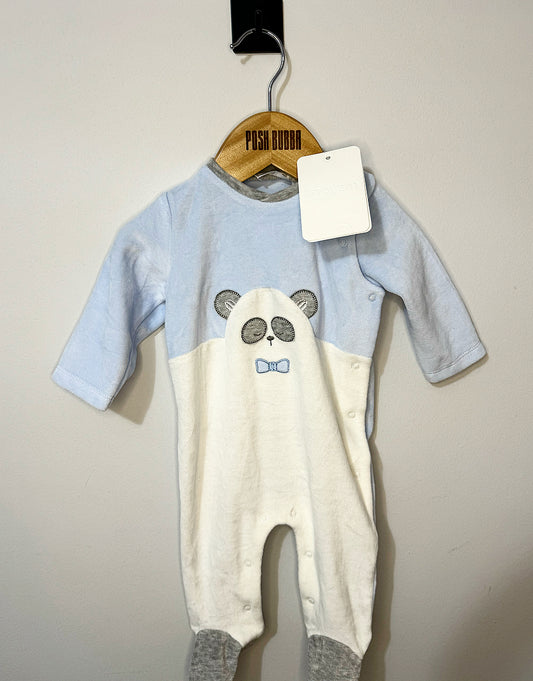 Mayoral Fleece Romper 1-3m