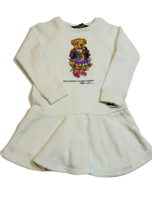 Ralph Lauren Bear Dress 3-4y