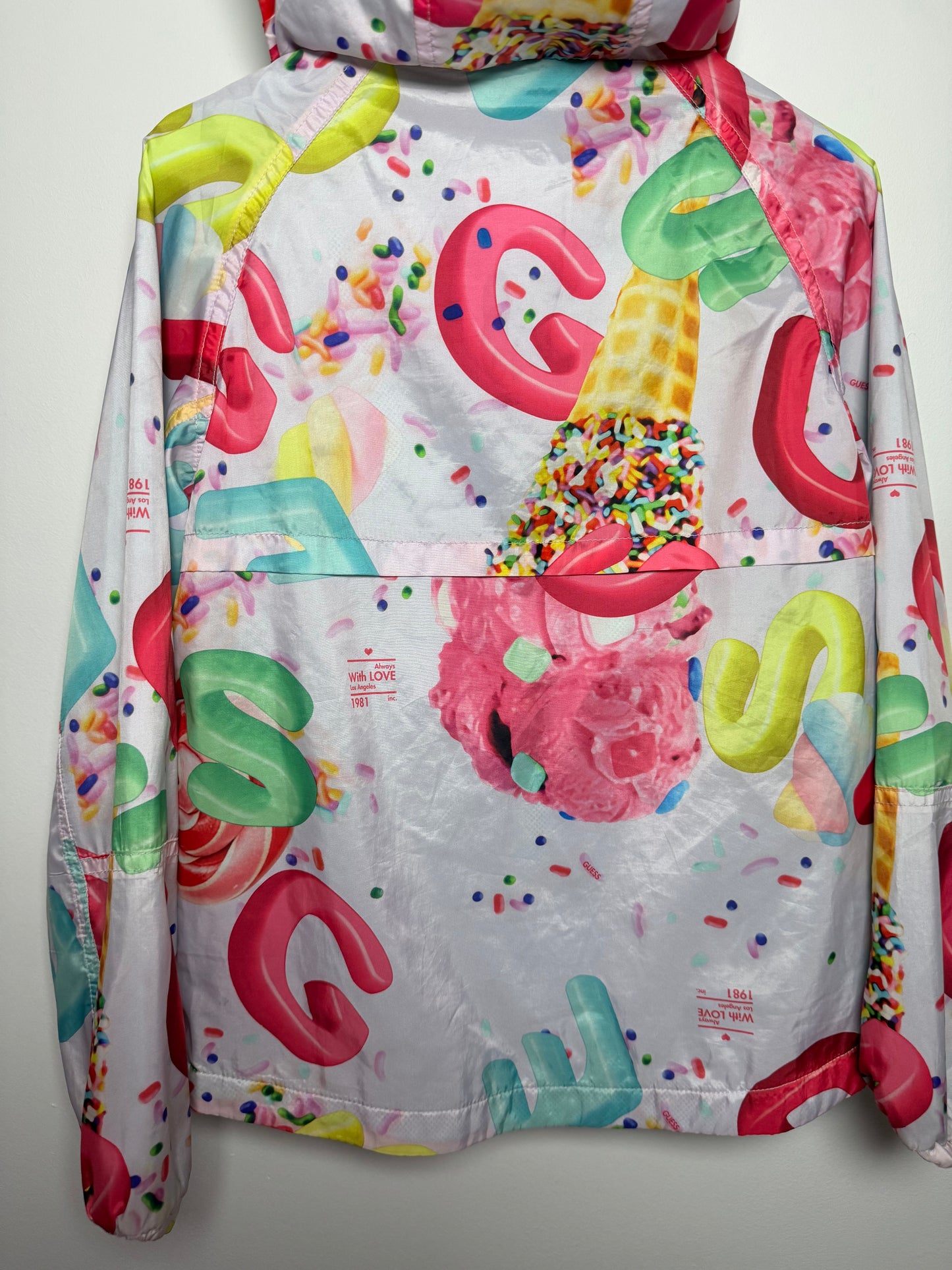 Guess Multicolour Windbreaker 6-7y New no tags