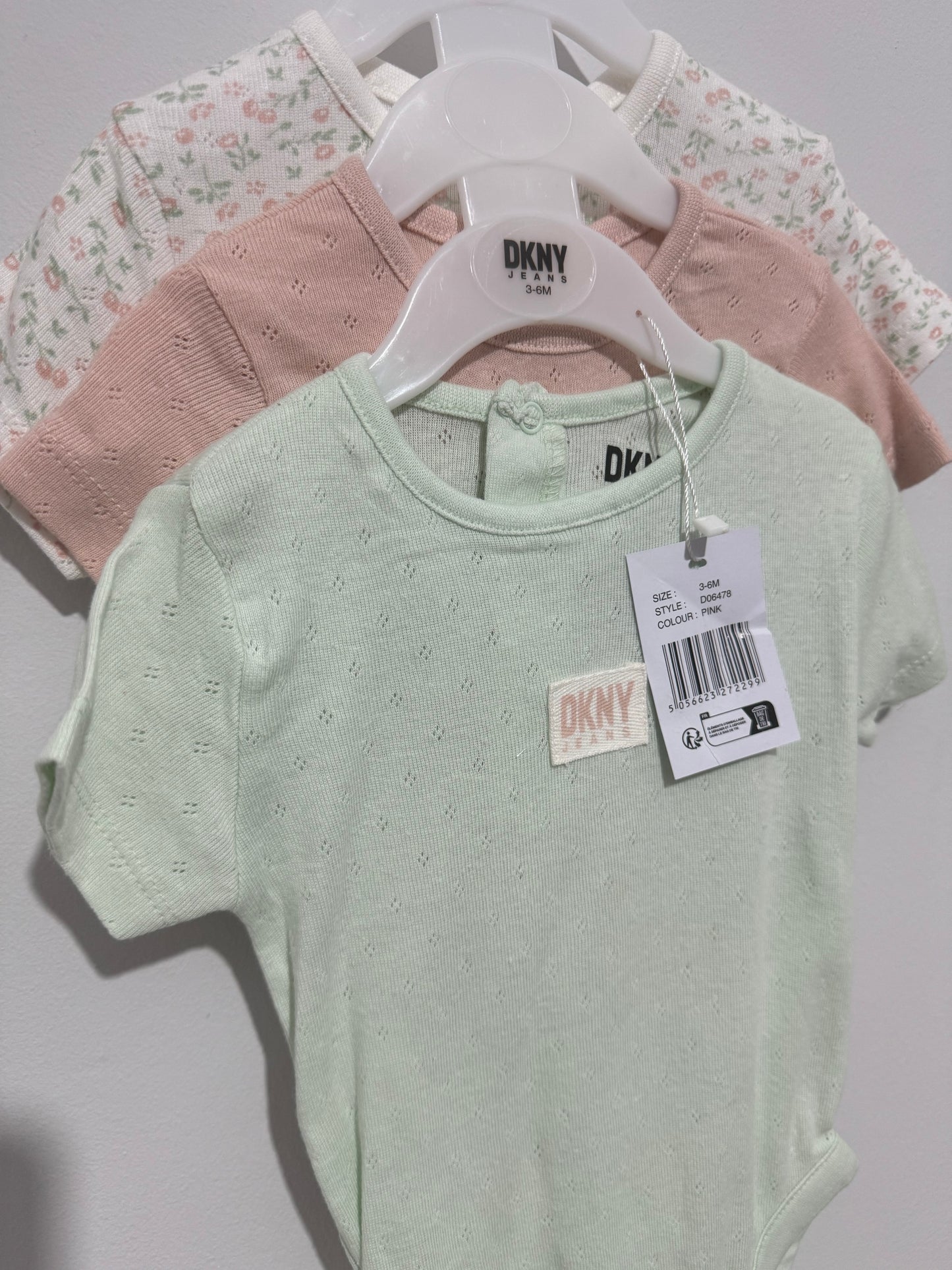 DKNY Baby Girls Vests 3-6m New with tags 141025