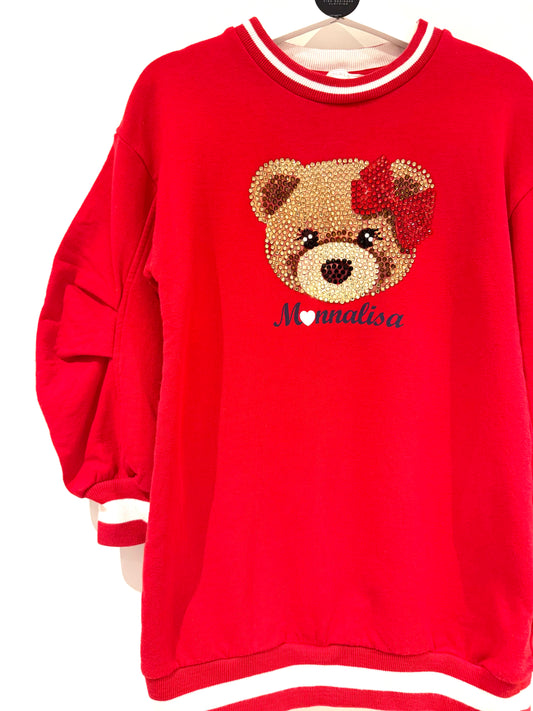 Monnalisa Jumper Dress 4y