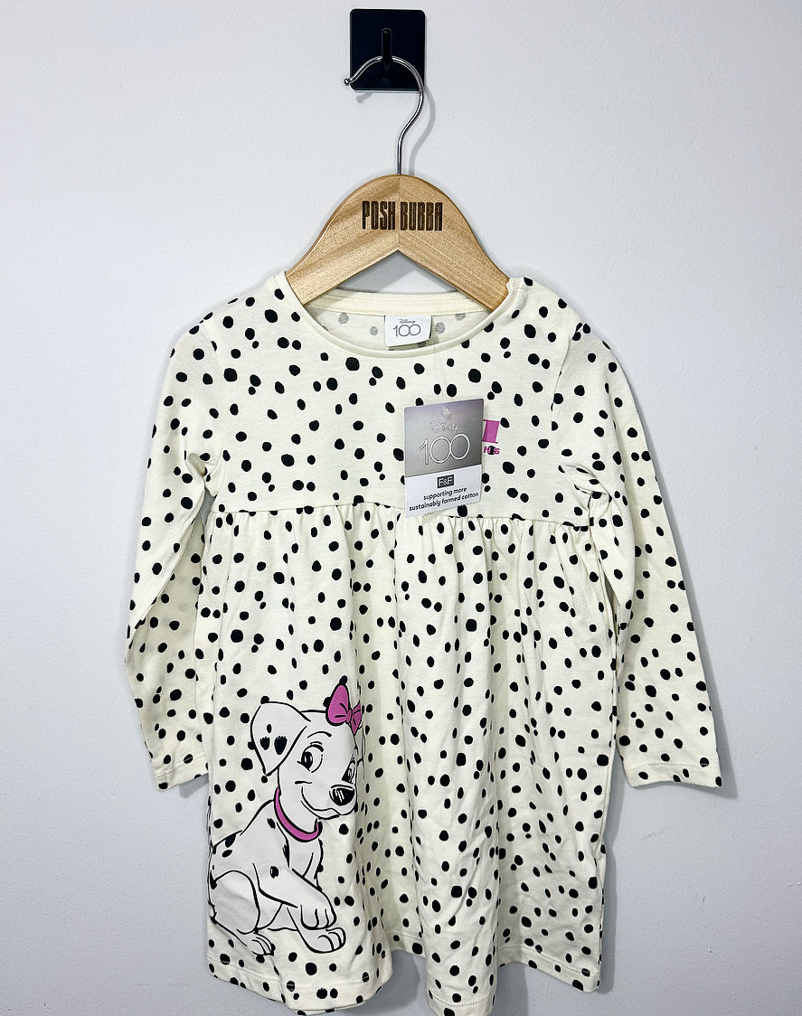 F&F Dalmatians Dress 12-18m