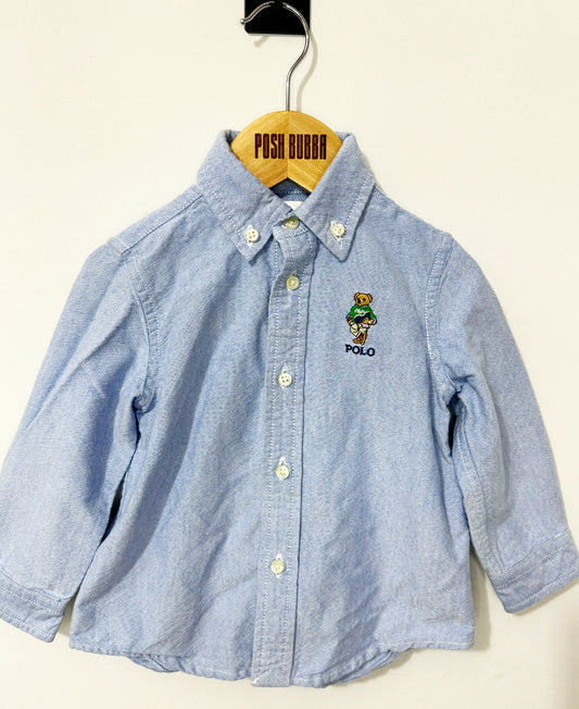 Ralph Lauren Boys Teddy Shirt 18m No Tags