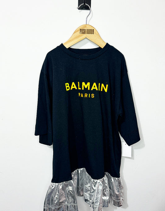 Balmain Black Dress 6y