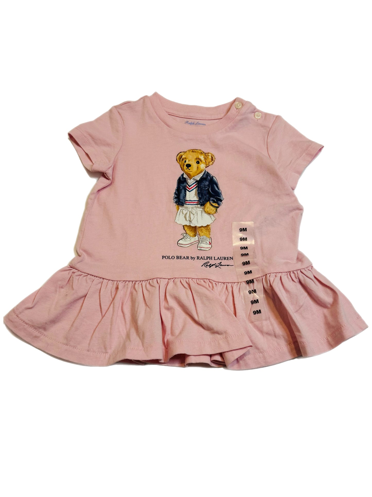 Тениска Ralph Lauren Bear 9-12м