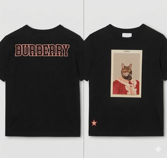 Burberry Boys Black T-shirt 9-10y