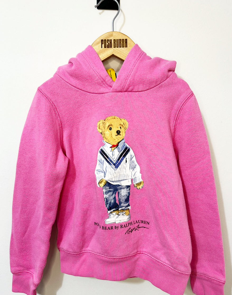 Ralph Lauren Pink Girls Hoodie 4y No tags