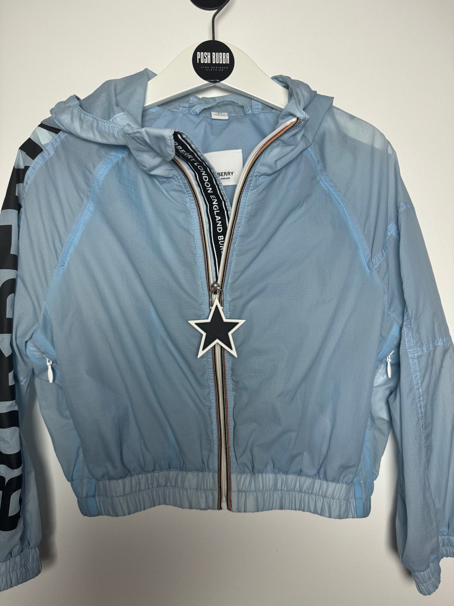 Burberry windbreaker 3-4y