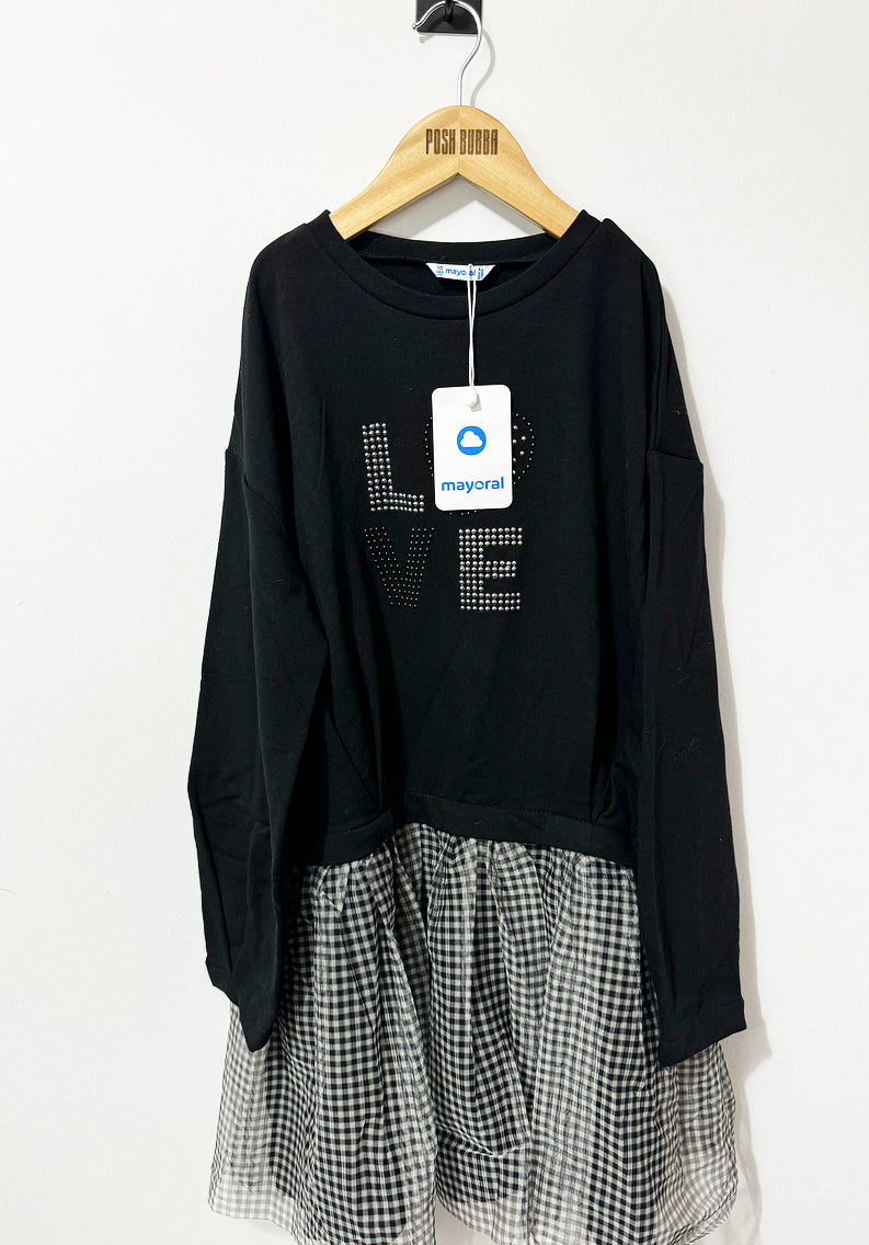 Mayoral Casual Black Dress 10y