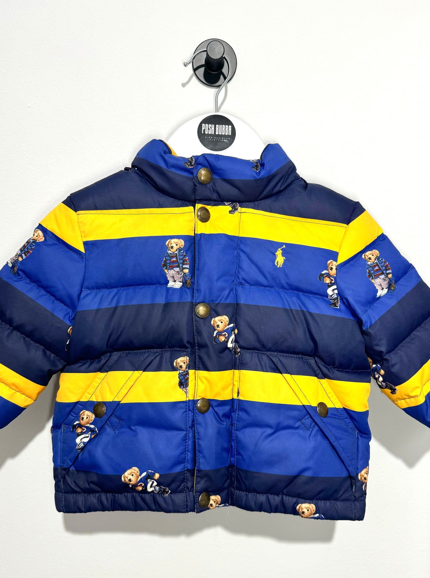 Ralph Lauren Bears Coat 9m New No Tags 141080