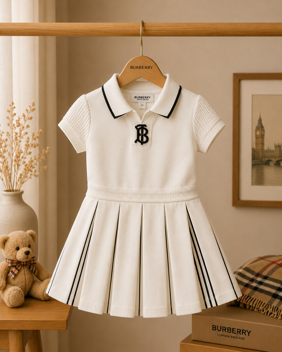 Burberry Baby Girl Dress 18-24m