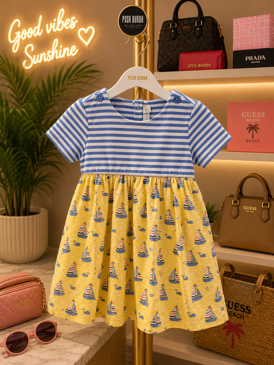 Jojo Maman Bebe Dress 3-4y
