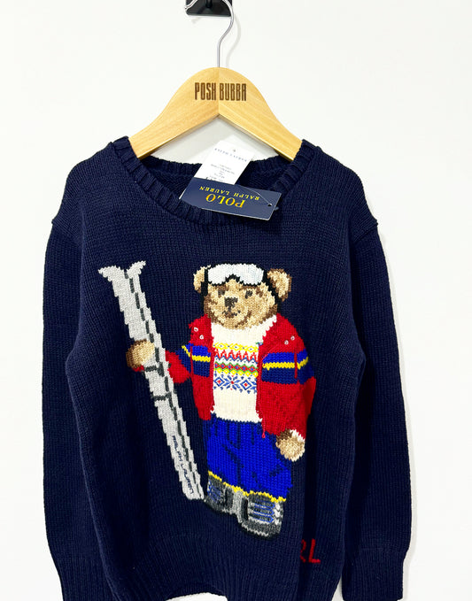 Ralph Lauren Ski Bear Jumper 2-3y No tags