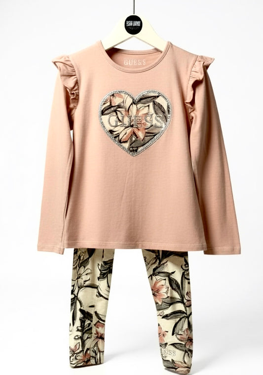 Guess girls floral set 6y