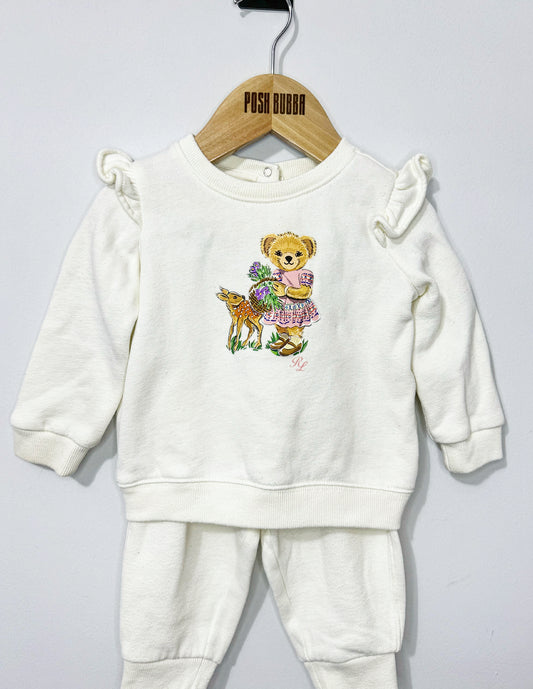 Ralph Lauren Baby Girl Tracksuit 9m No tags