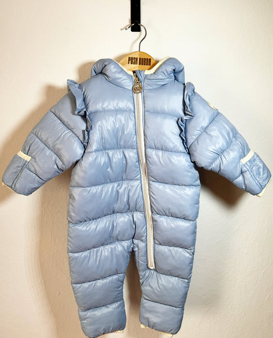 Michael Kors Light Blue Snowsuit 0-6m #5034