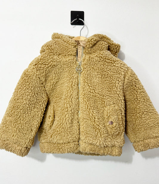 Michael Kors Brown Teddy Coat 9-12m No tags