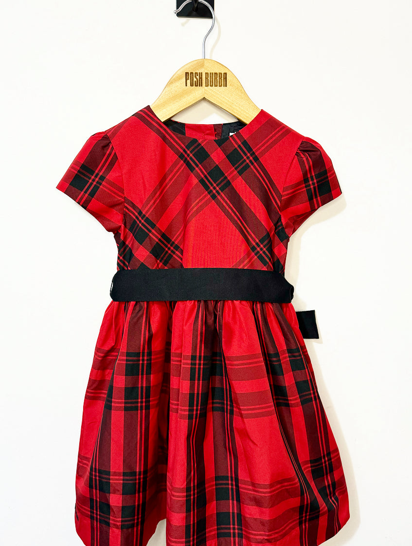 Ralph Lauren Red&Black Dress 24m No Tags