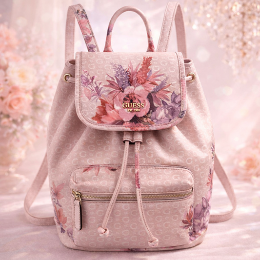Guess floral backpack