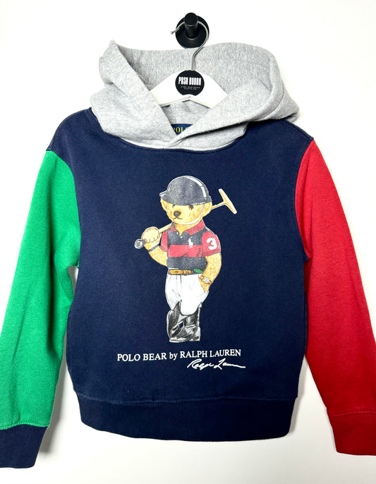 Ralph Lauren Polo Bear Hoodie 3-4y