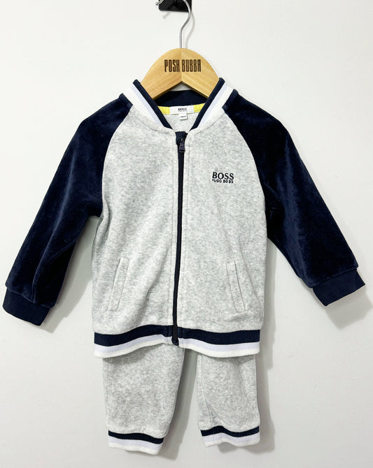 Hugo Boss Velour Tracksuit 18m No tags