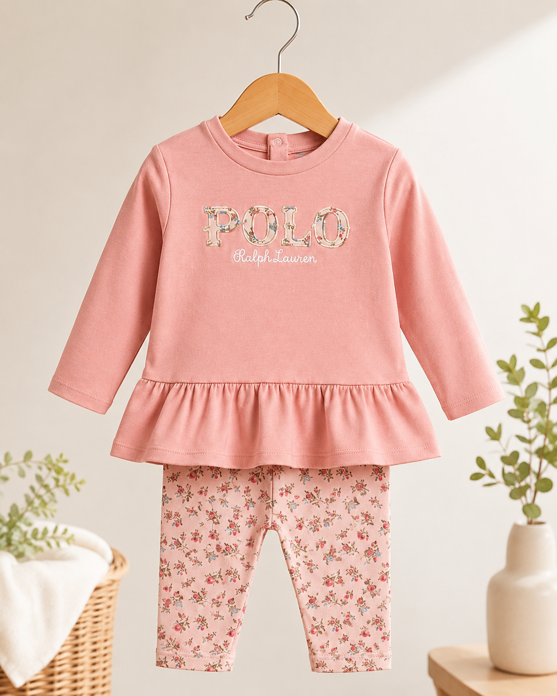 Ralph Lauren Baby Girl Set 9m