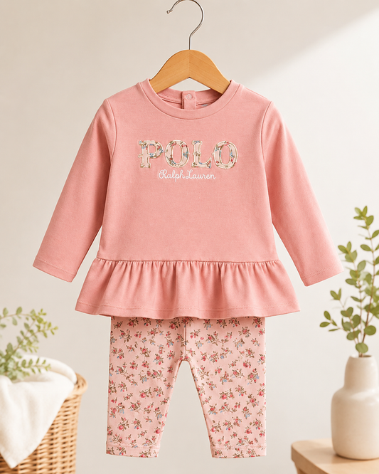 Ralph Lauren Baby Girl Set 9m
