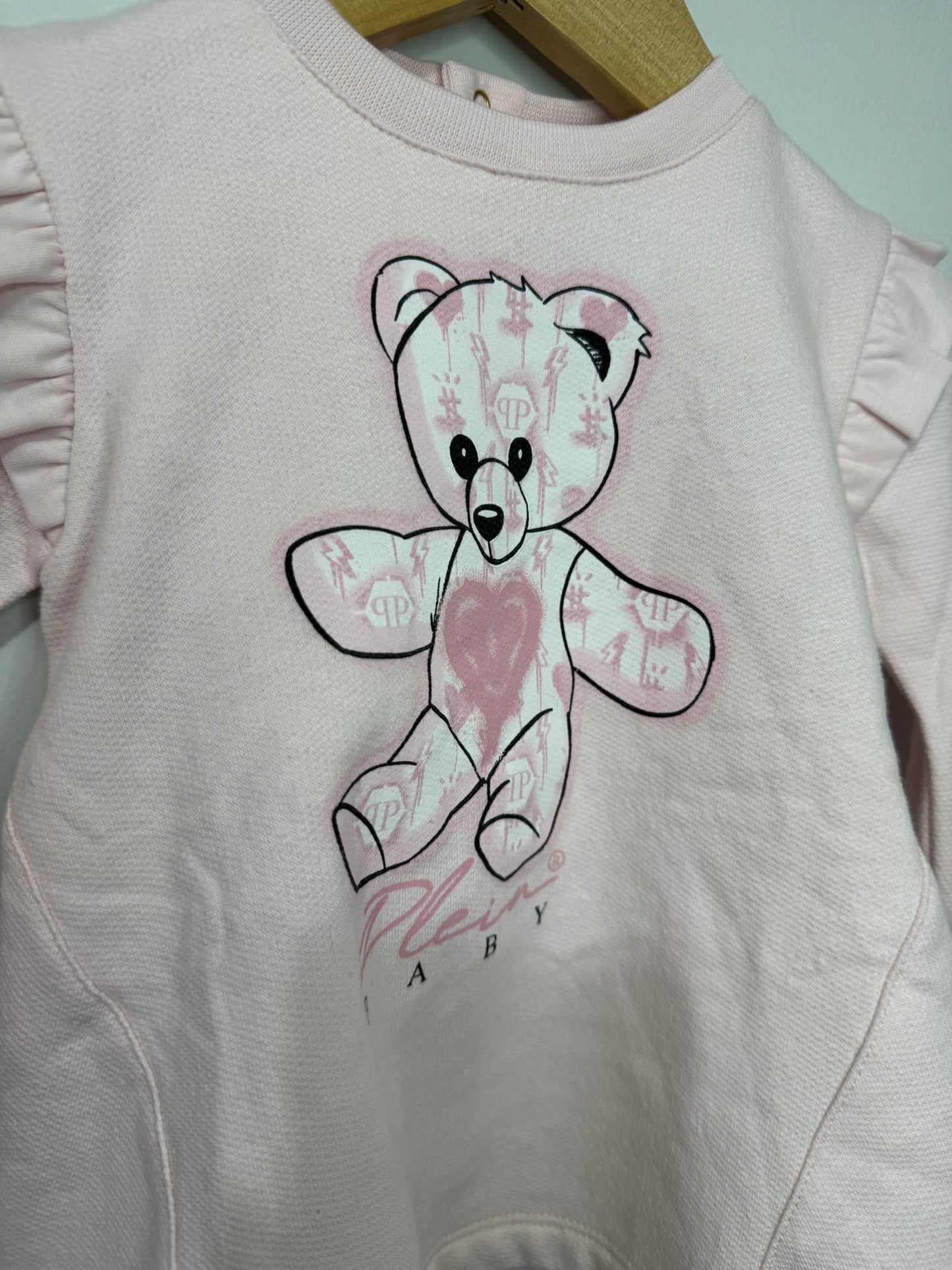 Philipp Plein Baby Teddy Bear Sweatshirt