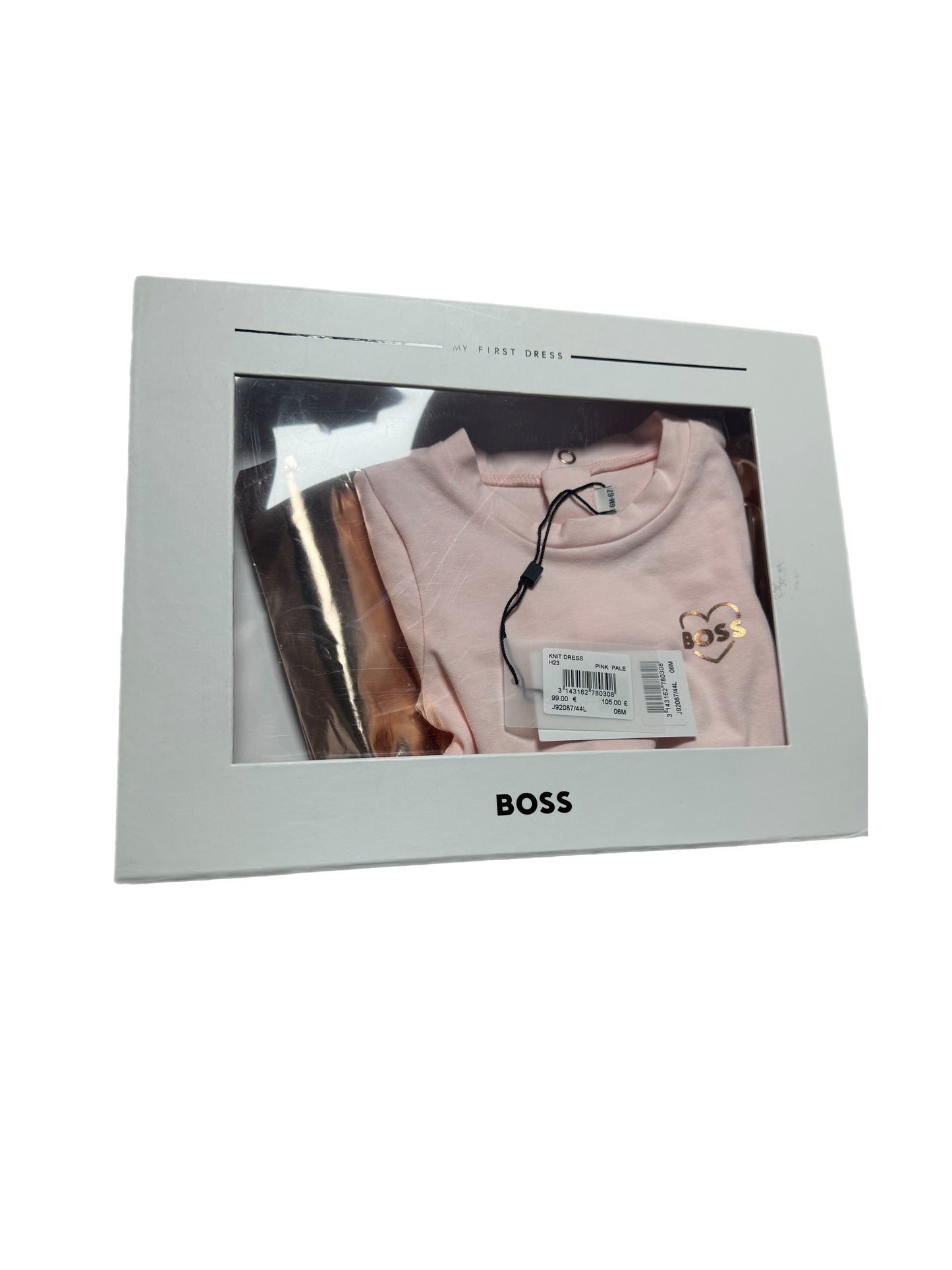 Boss baby girl dress 0-6m