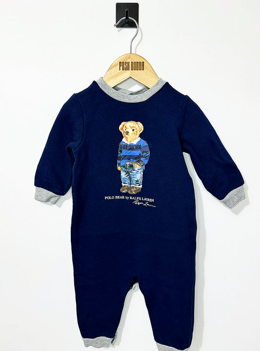 Ralph Lauren Babygrow Bear 6-9m No Tags