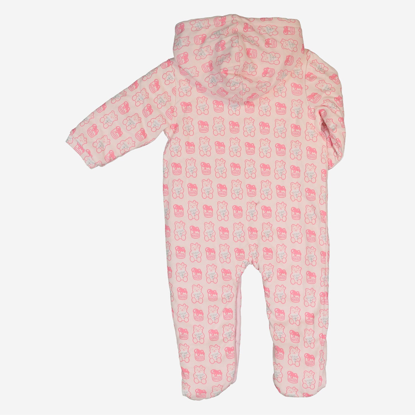 Guess Pink Teddies Babygrow 0-3,12m