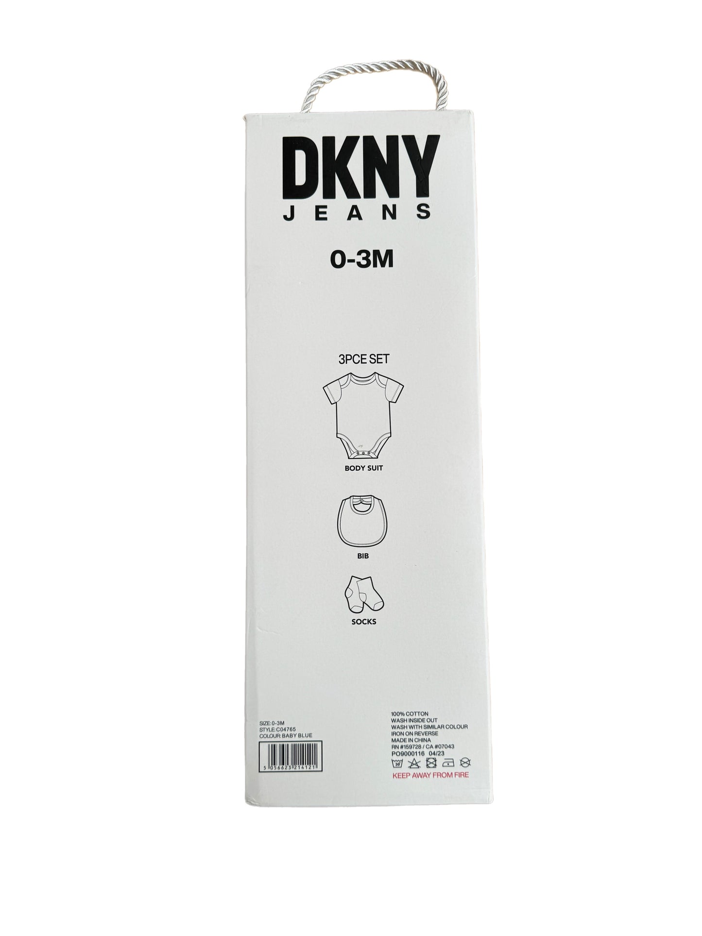 DKNY Baby Boy Gift Set 3pcs 0-3m