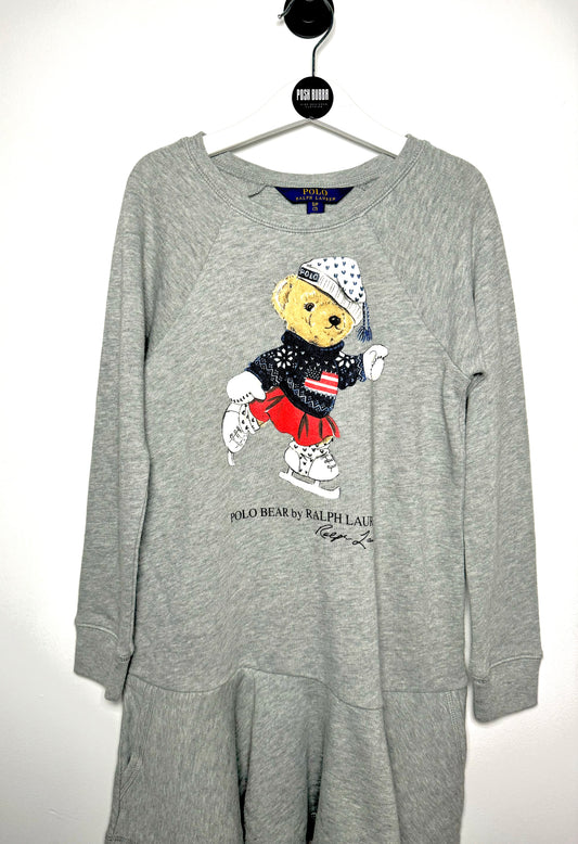 Ralph Lauren Bear Dress 7-8y New no tags