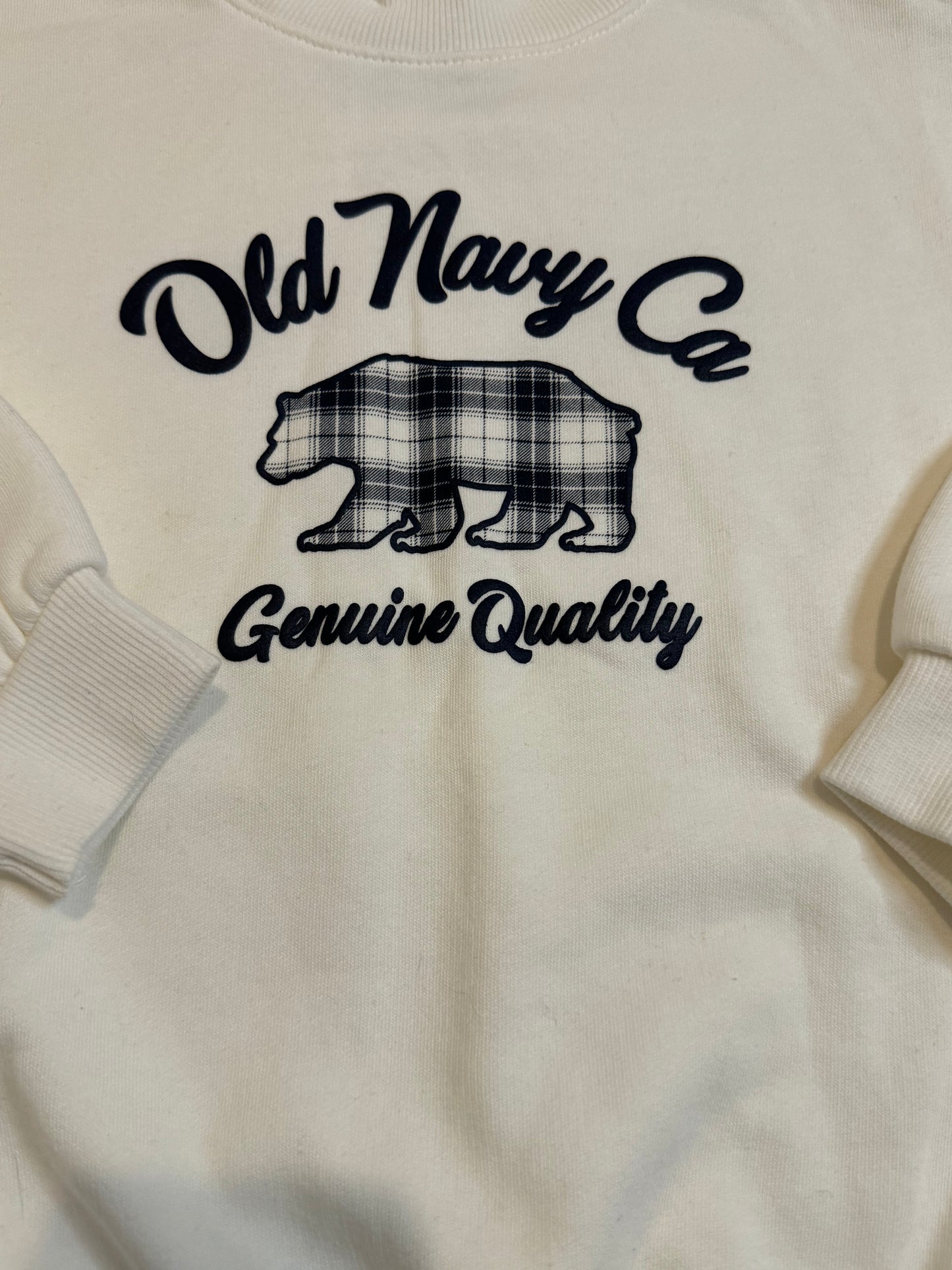 Old Navy Bear Jumper 5-6y