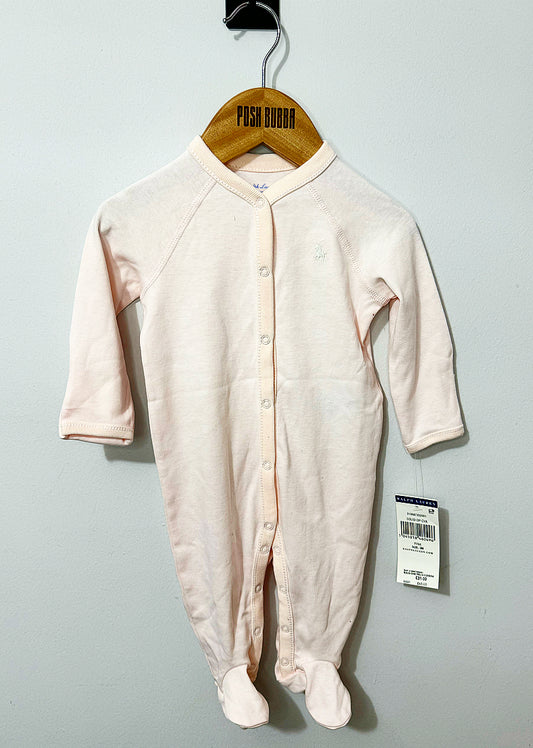 Ralph Lauren Pink Babygrow 3-6m