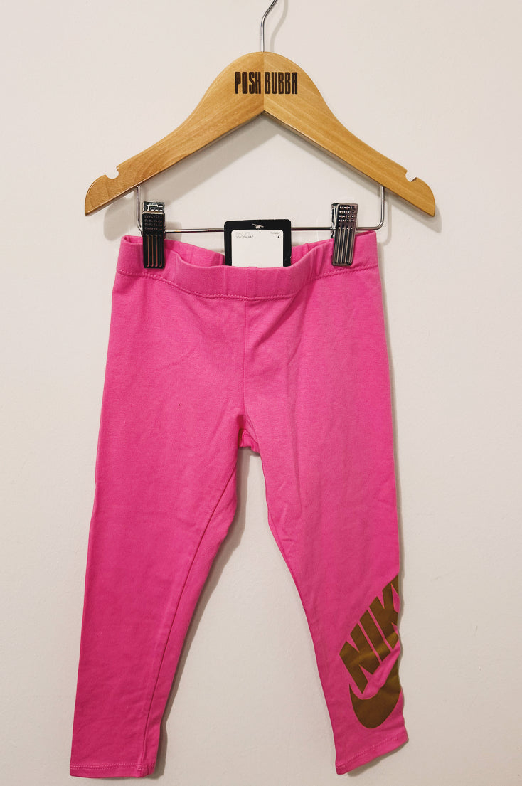 Nike Jumper & Pink Leggings Set 4y