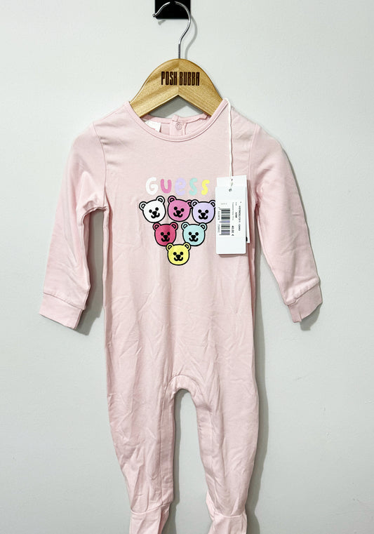 Guess Pink Babygrow 6-9m