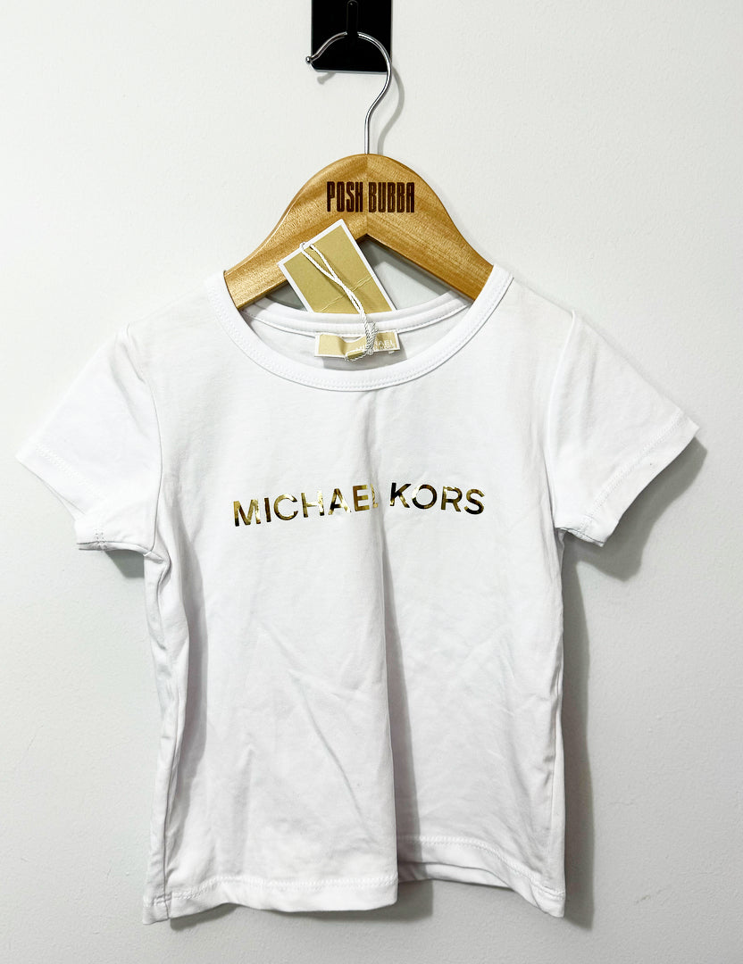 Michael Kors White T-shirt 6y