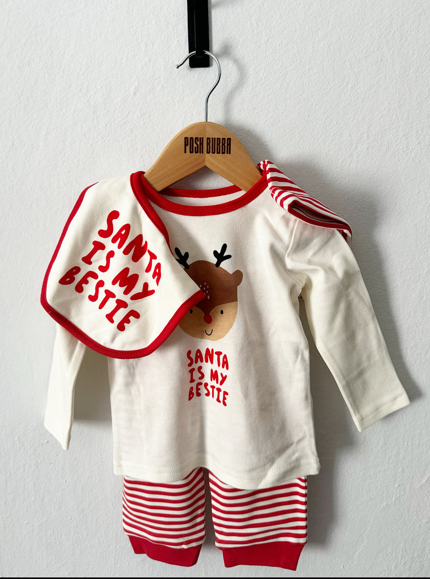 Studio Santa Set 9-12m #7008