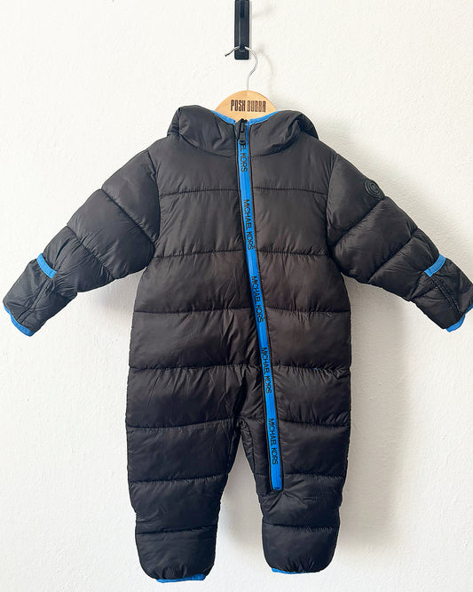 Michael Kors Black/Blue Snowsuit 0-6m No Tags #5013