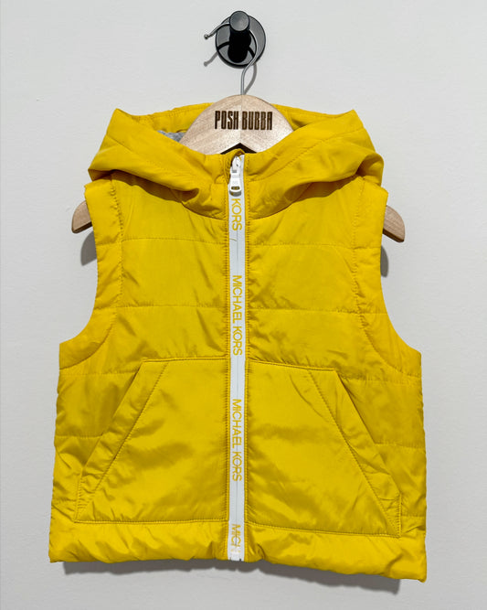 Michael Kors Yellow Gilet 18m New No Tags 141069