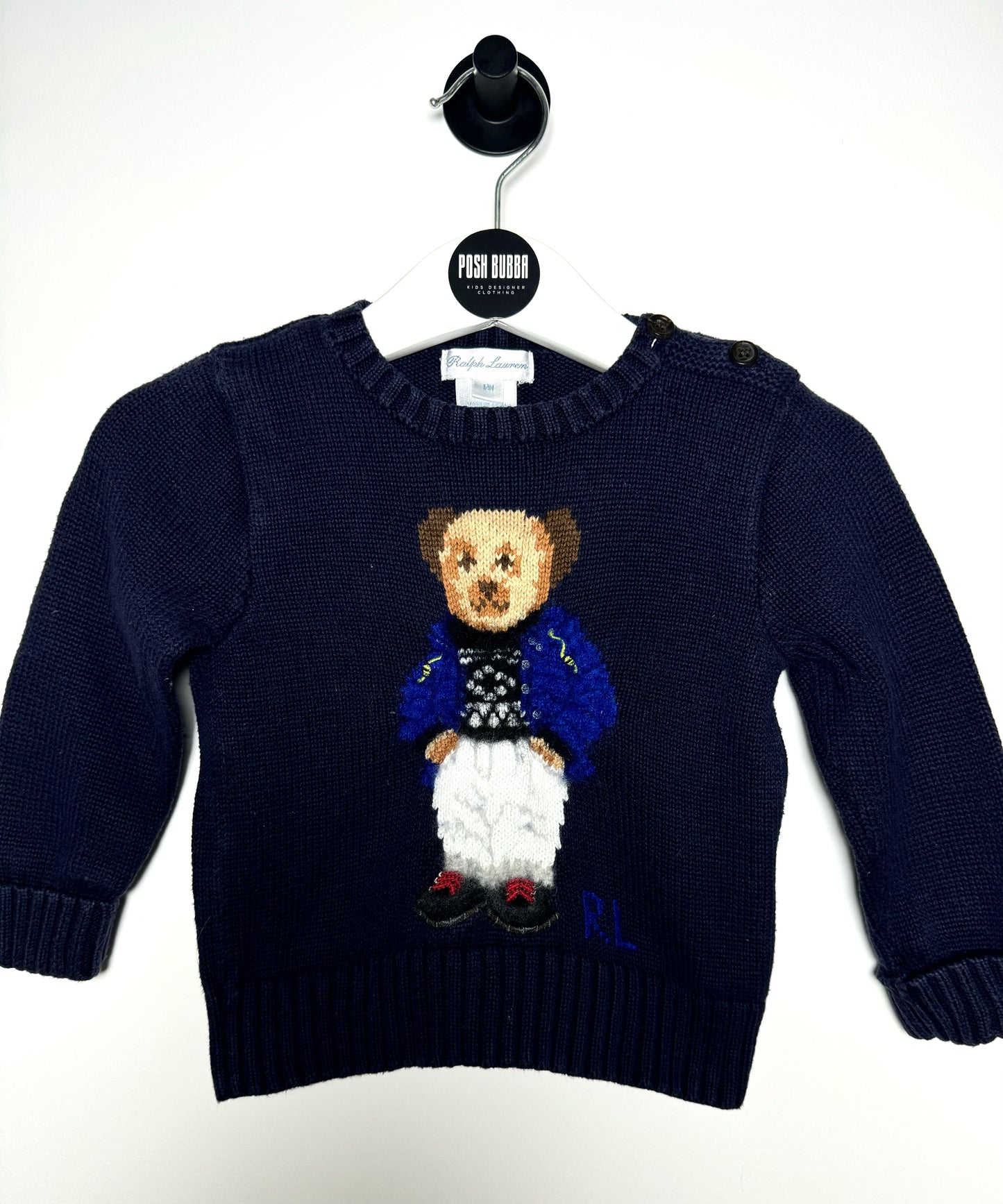 Ralph Lauren Knitted Jumper 9-12m